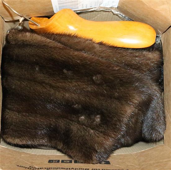 Full length mink coat(-)